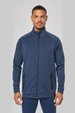 Veste à col montant homme