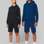 Bermuda molleton multisports unisexe