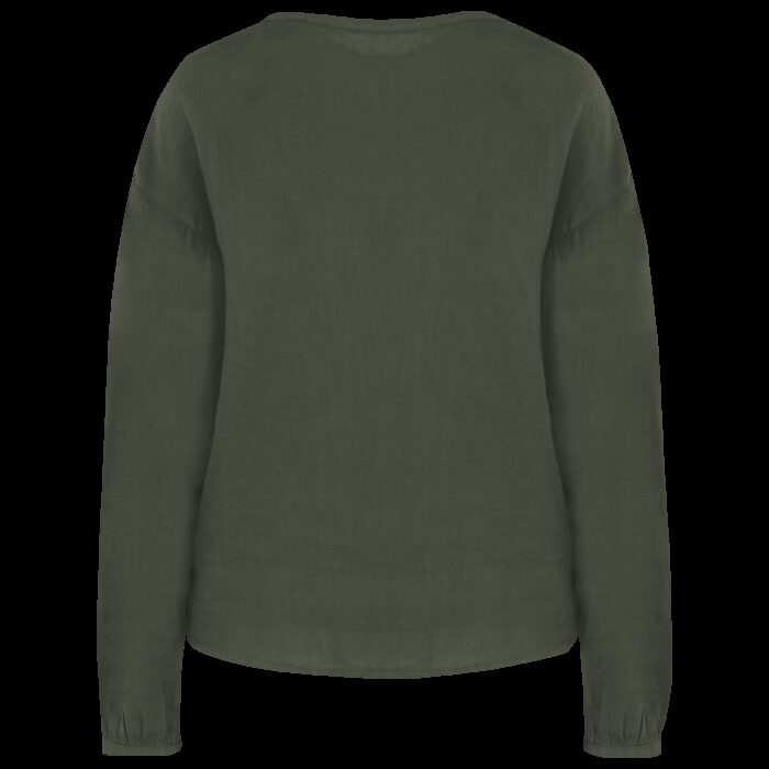 Blouse écoresponsable en lin femme – Image 8
