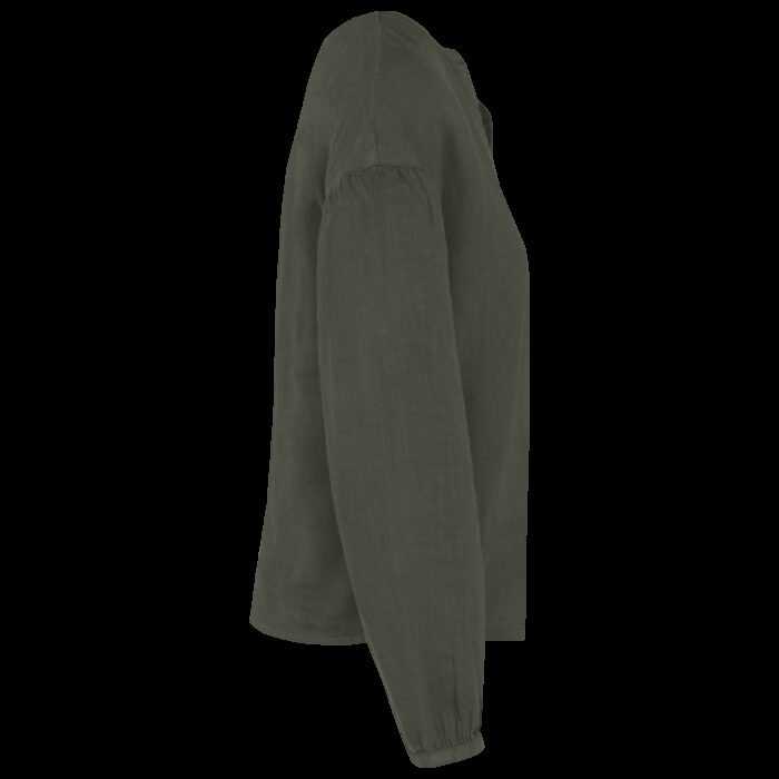 Blouse écoresponsable en lin femme – Image 9