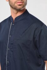 Blouse polycoton avec boutons-pression homme – Image 5