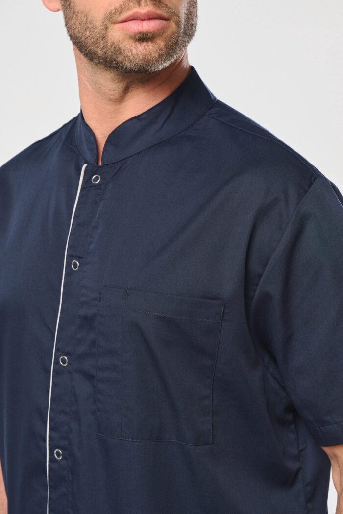 Blouse polycoton avec boutons-pression homme – Image 6