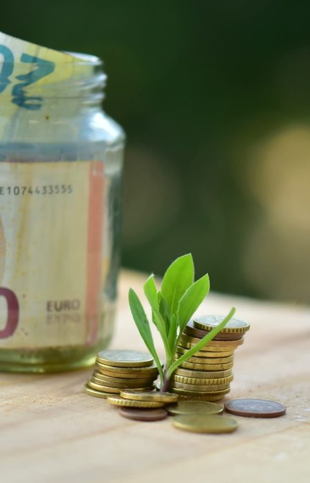 Saving money. Economy - finance.