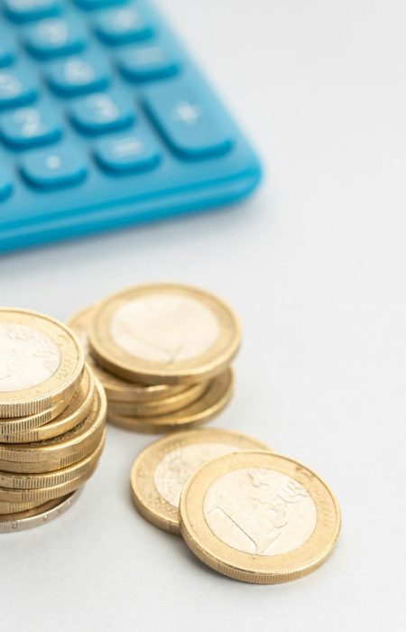 Tax, finance, economy, investment on Euro concept